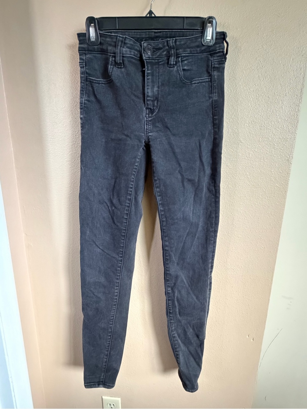 American Age Charcoal Skinny Jeans